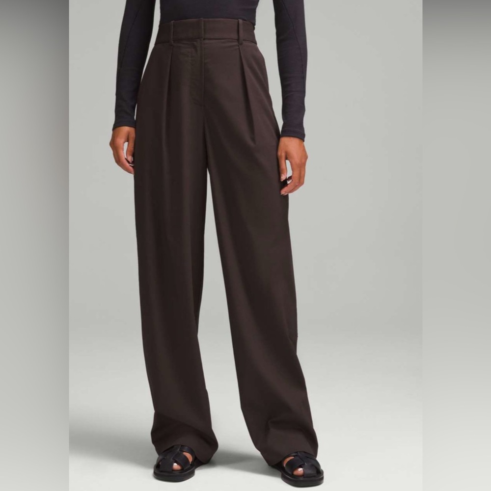 lululemon athletica Dark Brown Trousers